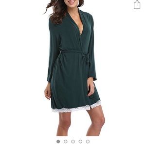 NEW emerald green robe